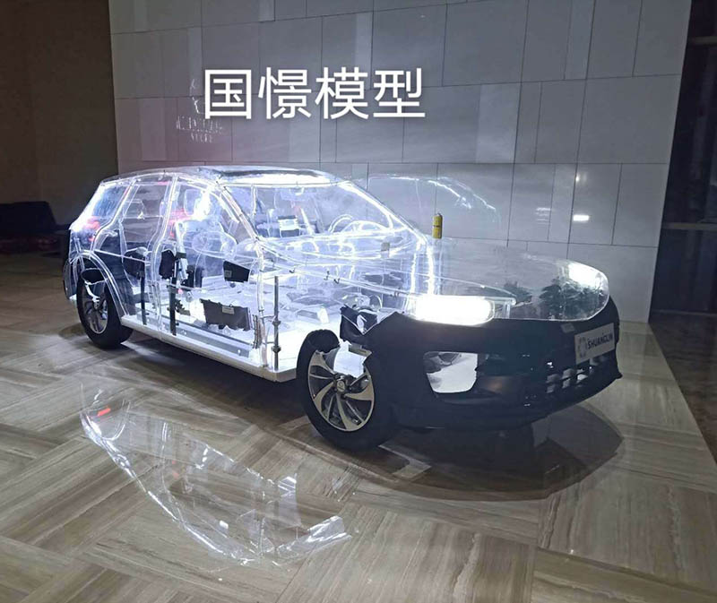 福海县透明车模型